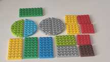 PŁYTKI 4x8 4x6 4x4 podstawa klocki LEGO DUPLO