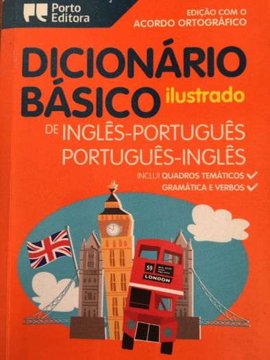 Dicionário Básico ilustrado de Inglês - Porto Editora
