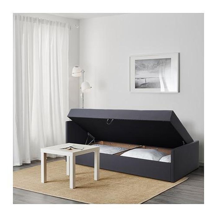 łóżko oteren ikea otwierane ze schowkiem