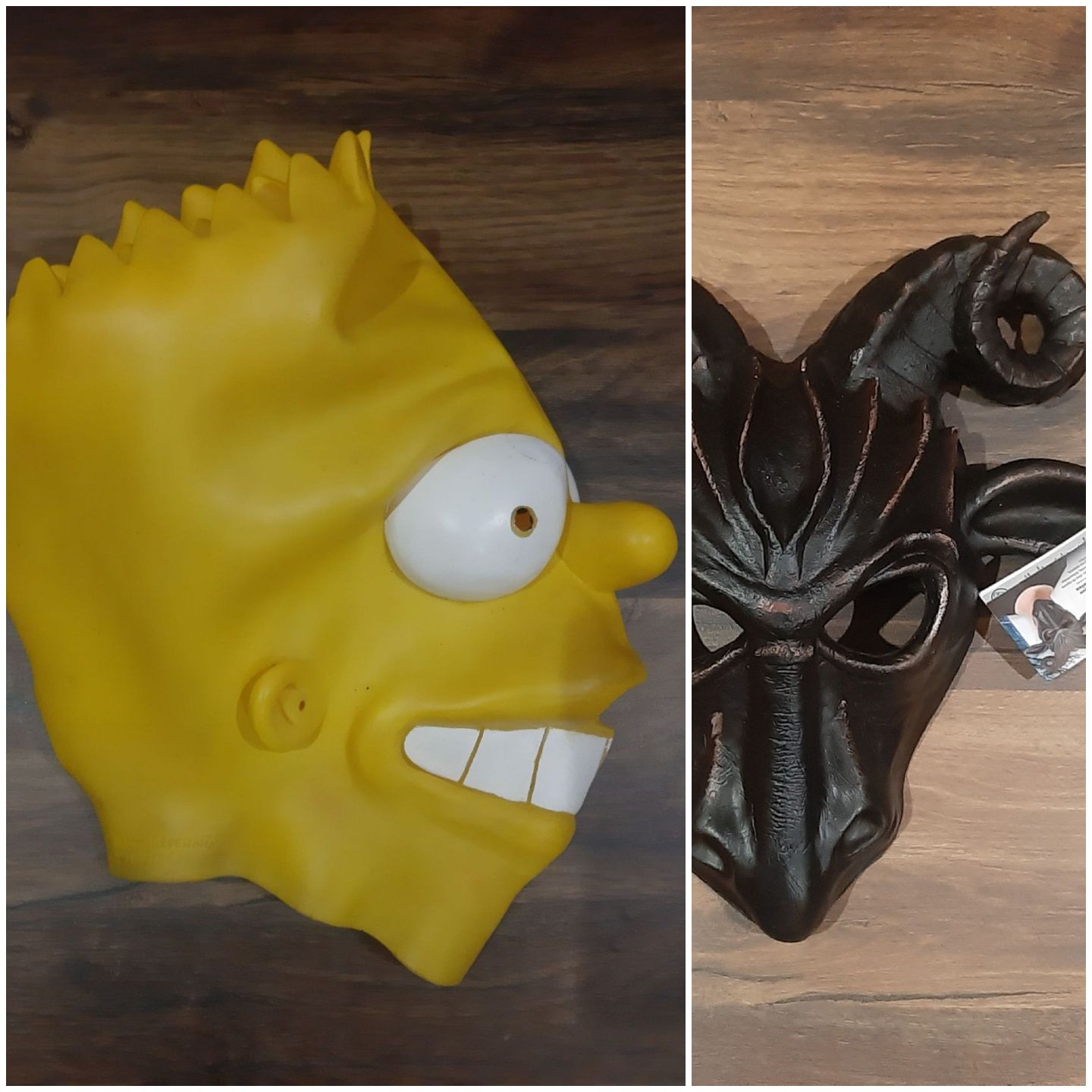 Симпсон Барт маска. Smiffys.