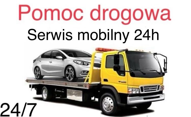 Autolaweta pomoc drogowa 24h/7 AUTOKASACJA usługi transportowe