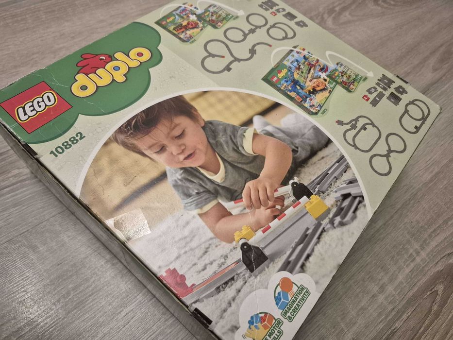 Klocki LEGO Duplo 10882 Tory kolejowe - komplet BOX