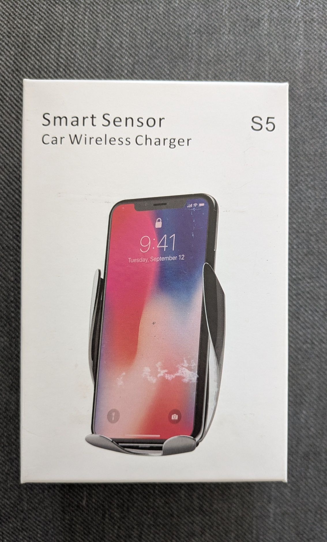 Ładowarka samochodowa smart sensor s5 car wireless charger