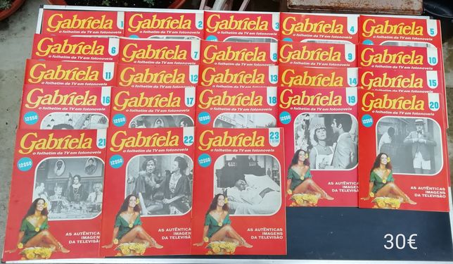 Revistas antigas Gabriela, o século ilustrado, post