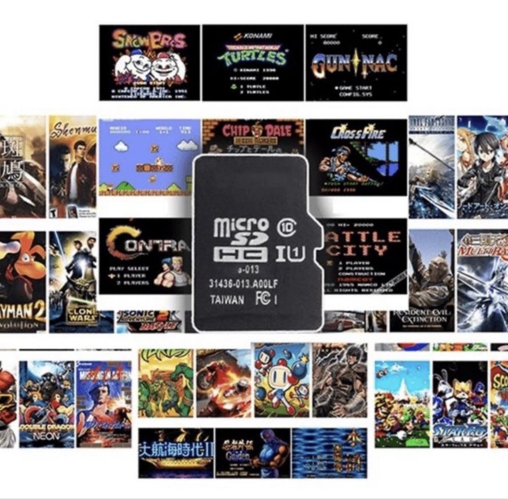 Consola com 20000 Jogos Arcade em Stick 4K Lite HDMI 64Gb + 2 Comando