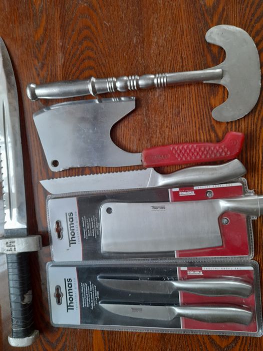 Продам набор ножей, секач, ножи