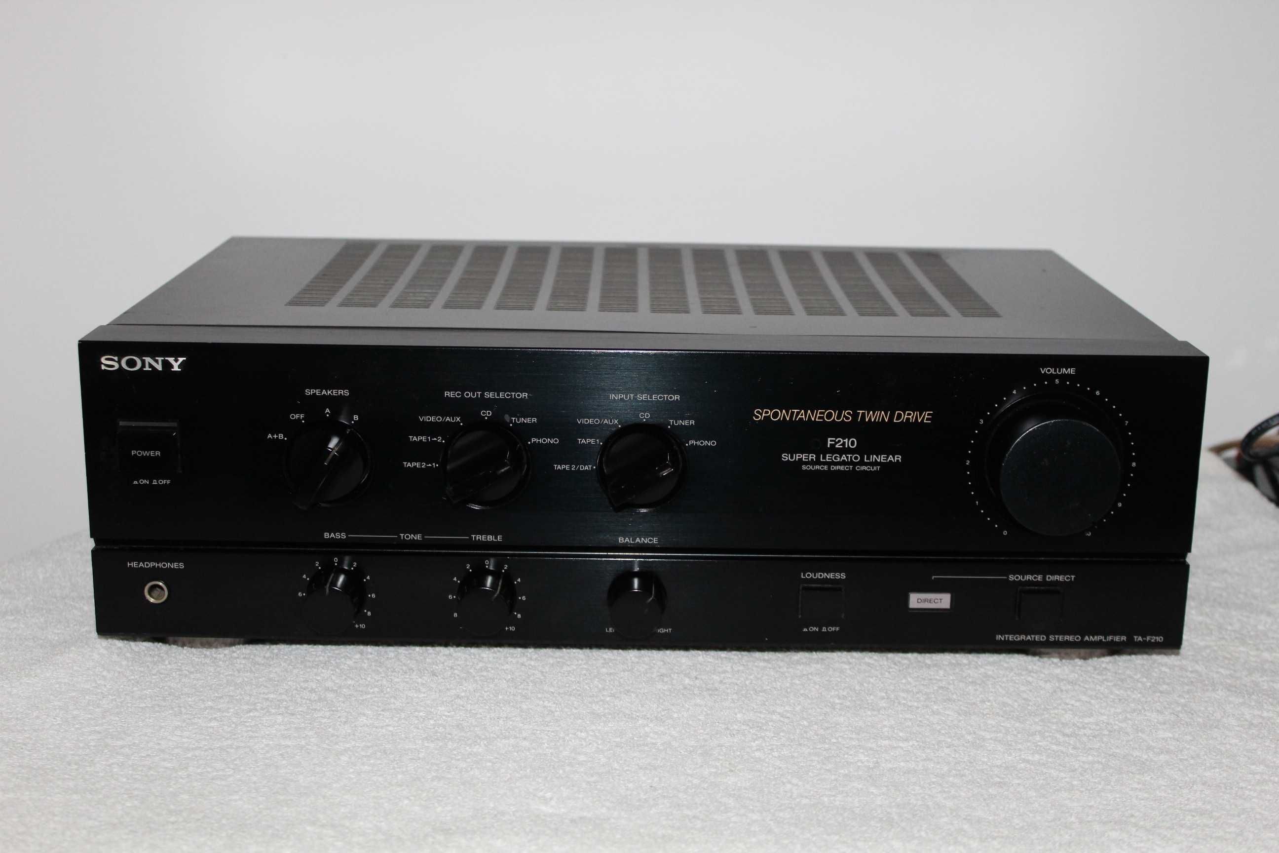 SONY TA-F210 Wzmacniacz stereo hi-fi Wysyłka