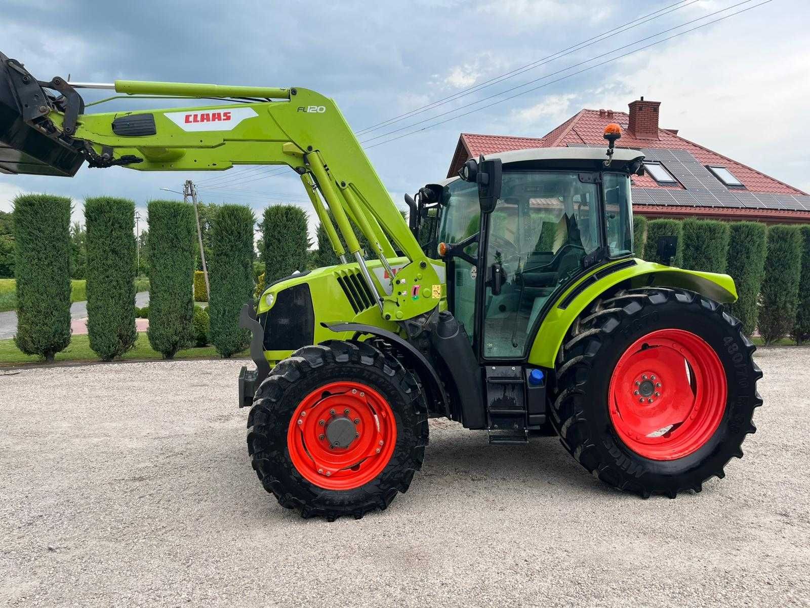 Claas Arion 430 Rok 2018 Ładowacz czołowy Stan bardzo dobry Pneumatyka