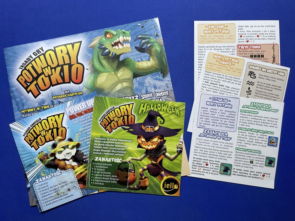 Potwory w Tokio + dodatki + insert