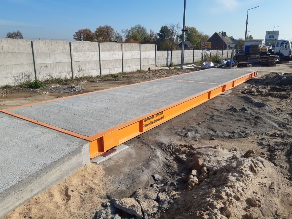 Od Reki ! Waga Samochodowa 14 x 3 m 60 T. STALOWO - BETONOWA 15 LAT GW