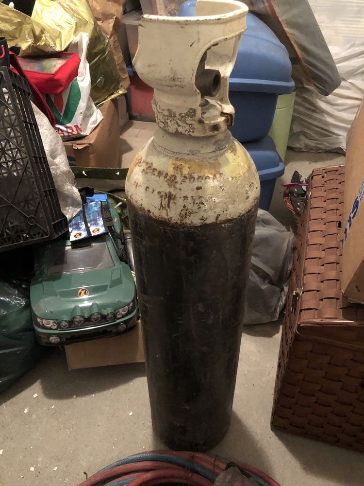 Comjunto de Maçarico, bilha oxigeneo