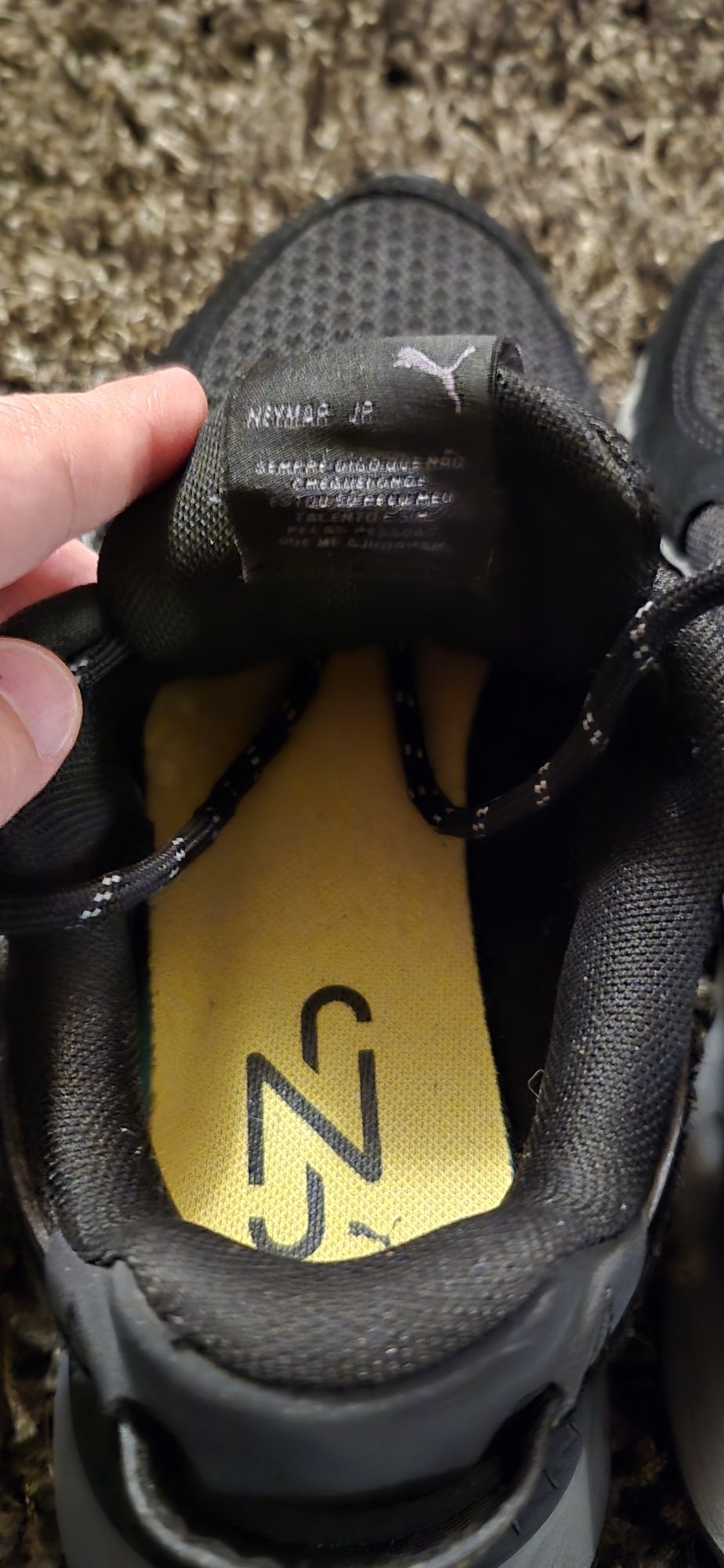 Sapatilhas Puma Neymar Jr. Wild Rider Black Trainers