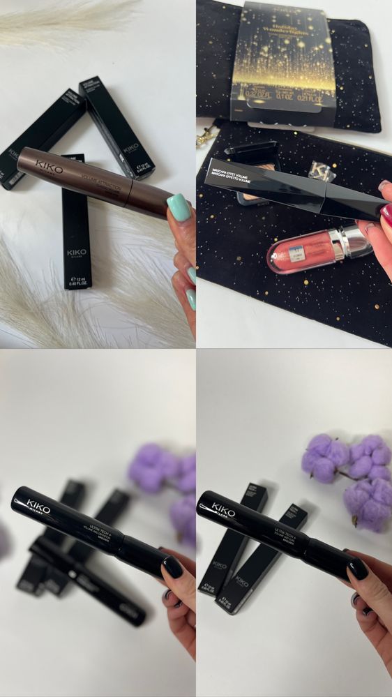 Туш для вій kiko mailno extra sculpt luxurious lashes