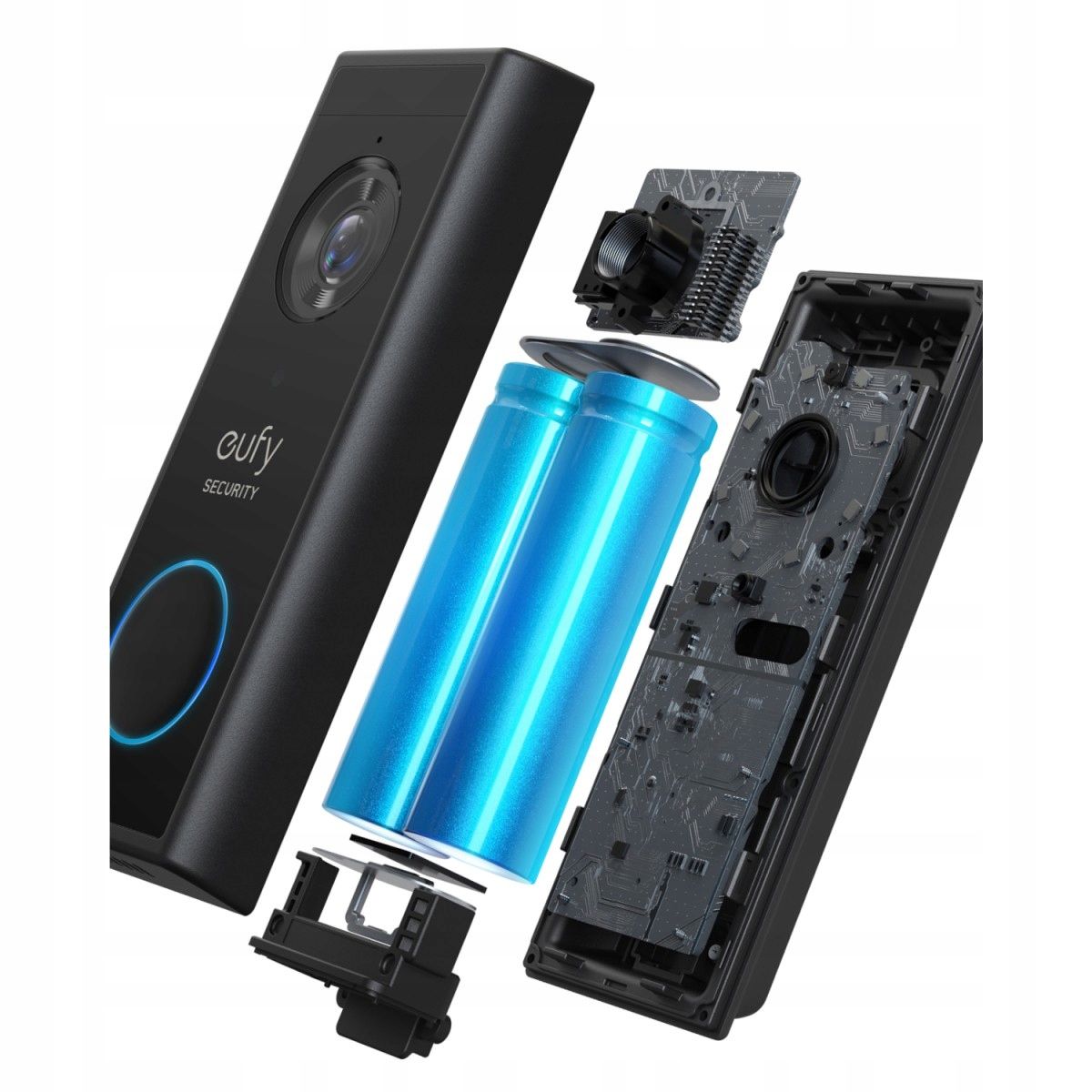 Moduł Wideodomofonu Eufy Video Doorbell 2K T82101W1 Akumulator 6500Mah