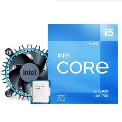 procesor Intel i5-12400f - bardzo wydajny i tani, komplet z coolerem