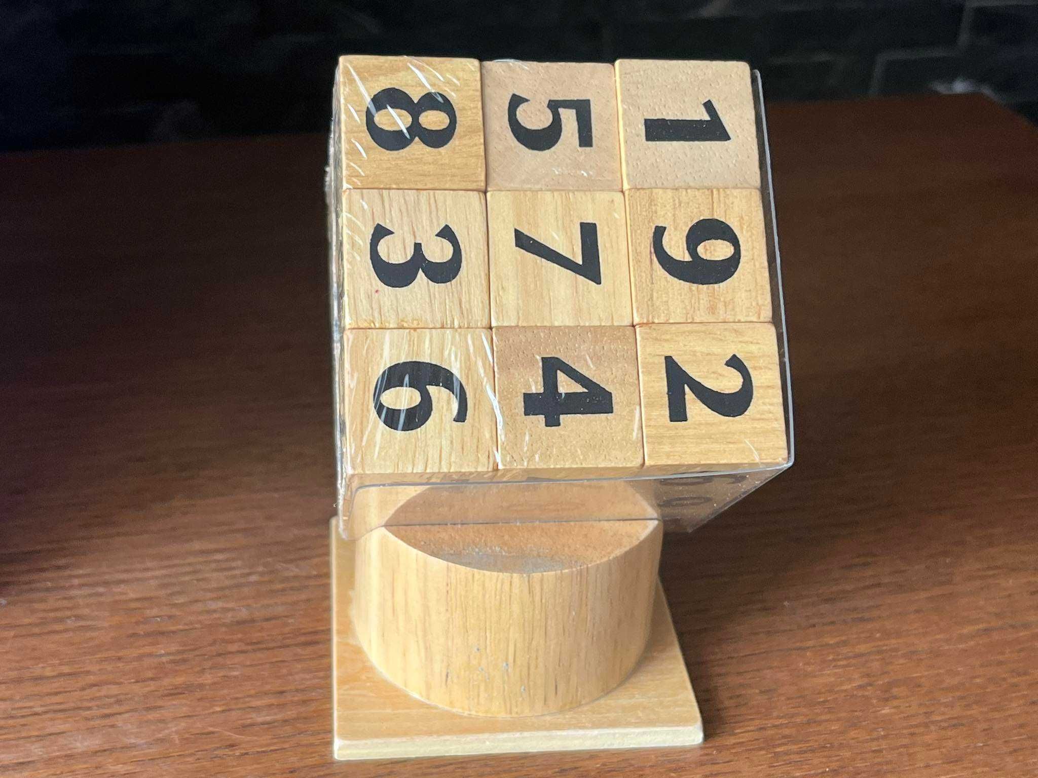 Sudoku drewniana kostka puzzle 3D