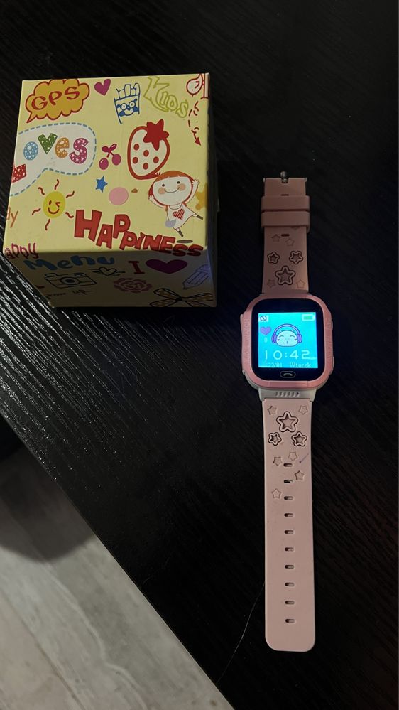 Smartwach zegarek dla dzieci lokalizator gps q12 fajny polecam