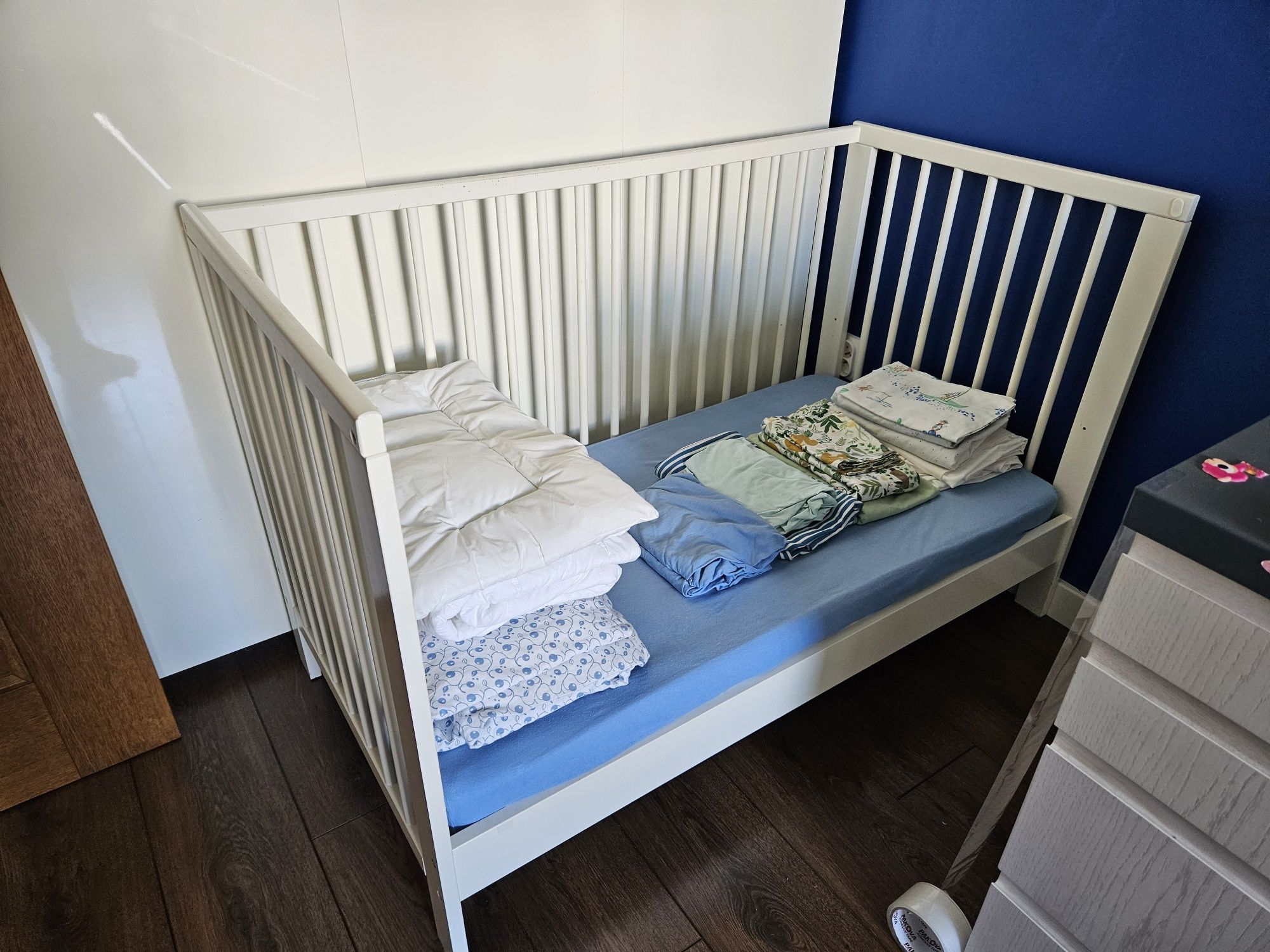 Łóżko dziecięce IKEA Gulliver komplet + pościel