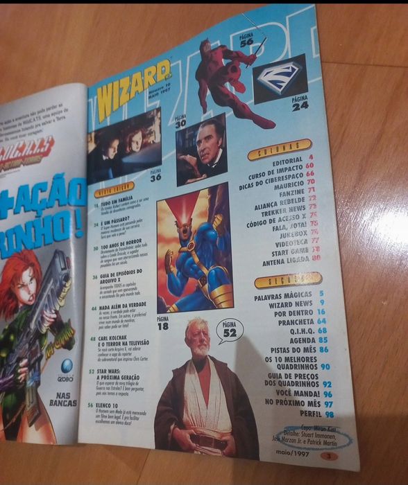 Revista Wizard N.10 1997