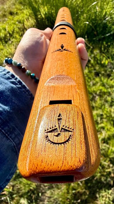 Flauta Spirit Flute 440Hz – Ré Menor (Baixo Tradicional)