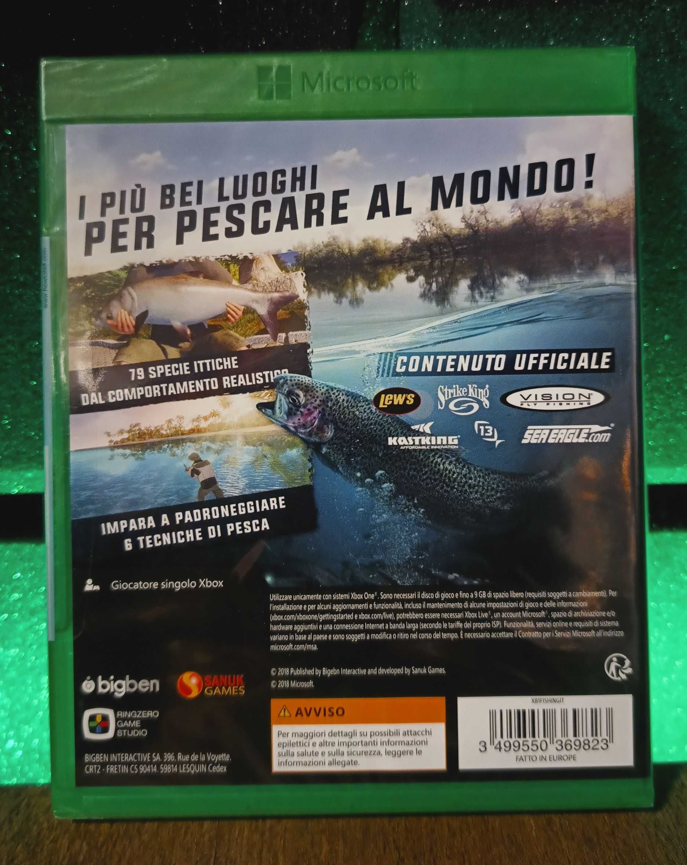 Pro Fishing Simulator Xbox One S / Series X - symulator wędkarstwa