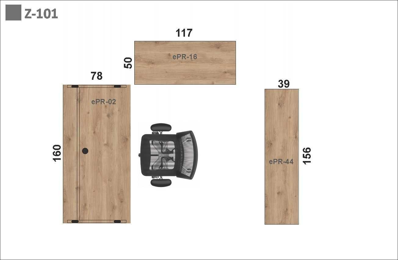 Meble gabinetowe wysoki standard (Z-101)