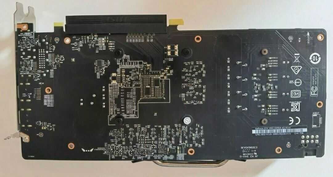 Видеокарты MSI NVIDIA GTX ARMOR 1060  6Gb