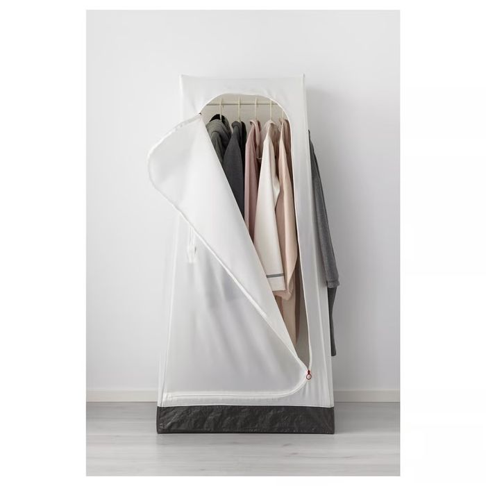 Roupeiro, branco, 74x51x149 cm