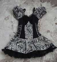 Vestido gótico lolita incrível
