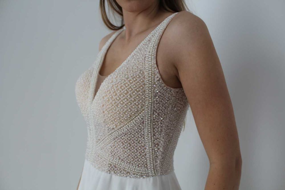 Piękna suknia ślubna