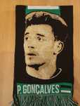 Cachecol Pedro Goncalves Pote jogador Sporting futebol coleção
