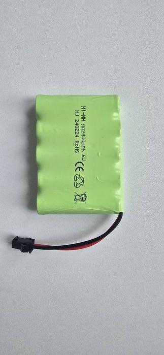 Akumulator bateria 6V 2400mAh Ni-MH Wtyk SM