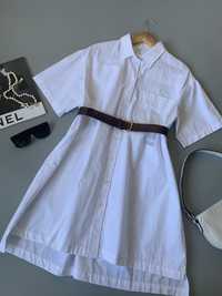 Білосніжна сукня- сорочка Mango р.М