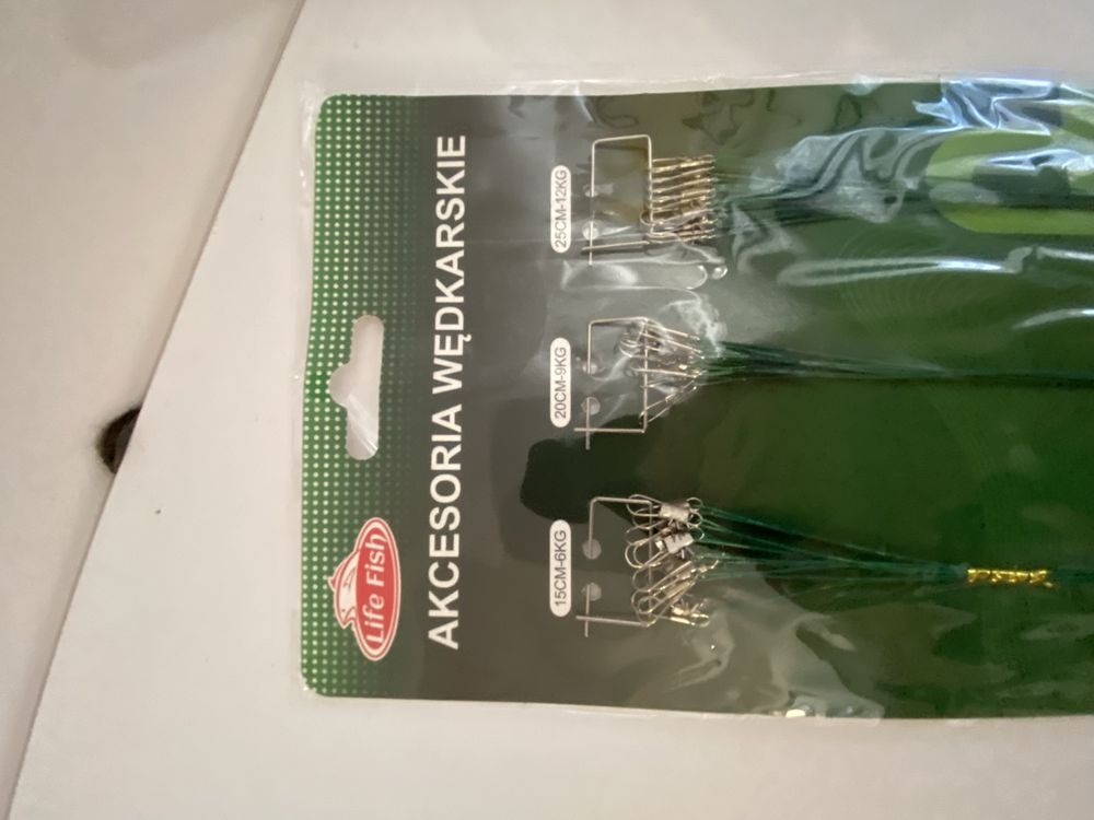 STALOWE przypony stalki na szczupaka