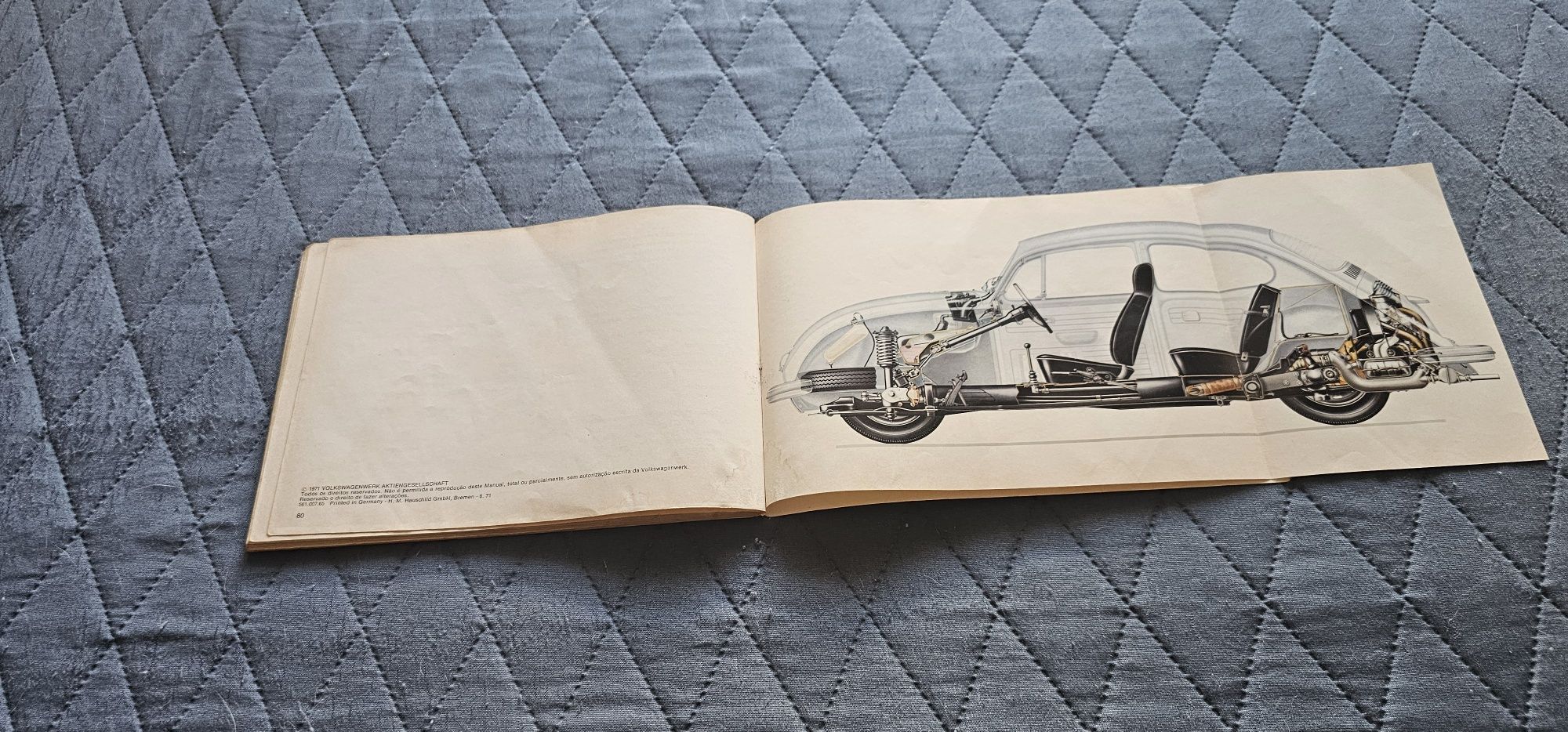 Manual de utilizador original Volkswagen 1302