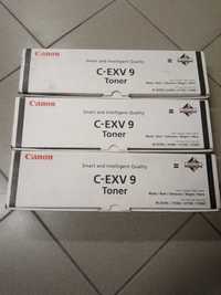 Zestaw 3 tonerów firmy CANON C-EXV9 – kolor czarny, nowe