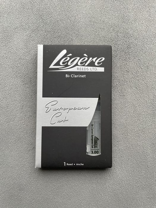 Stroik do klarnetu Legere European Cut nr 3 nowy!