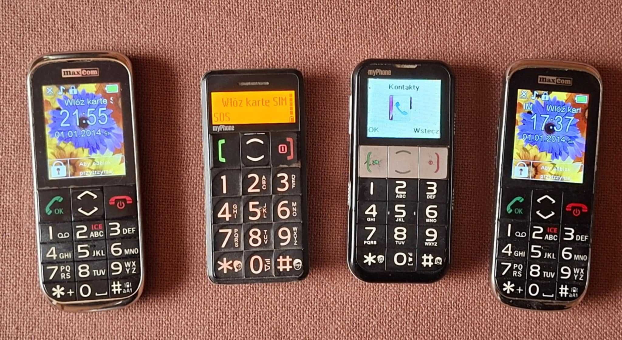 2 x  maxCom 2 x myPhone Sprawne