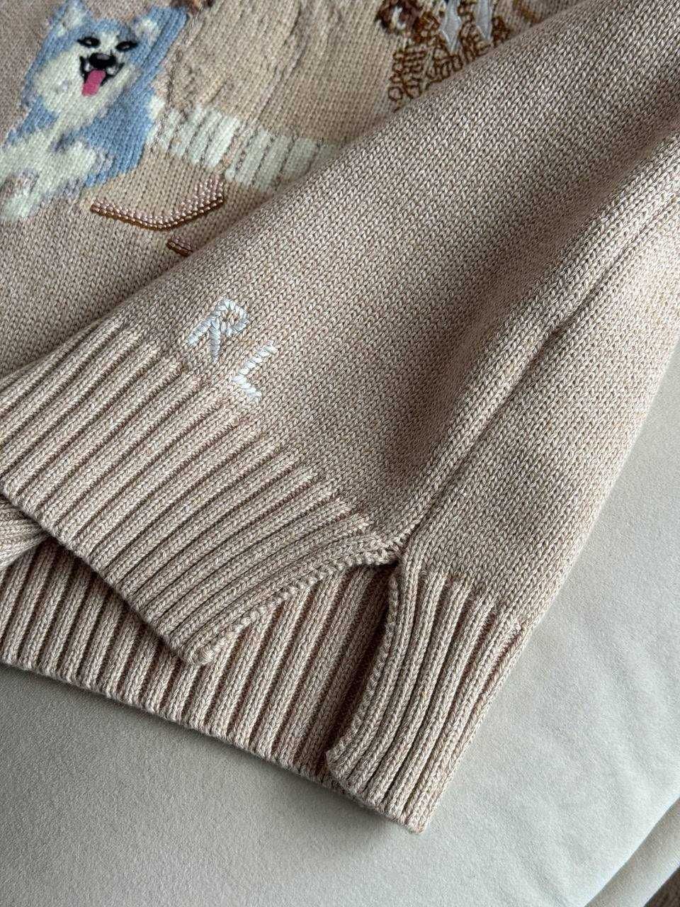 Beżowy Sweter Ralph Lauren Misie Bear! Różne kolory i  modele XS S M L