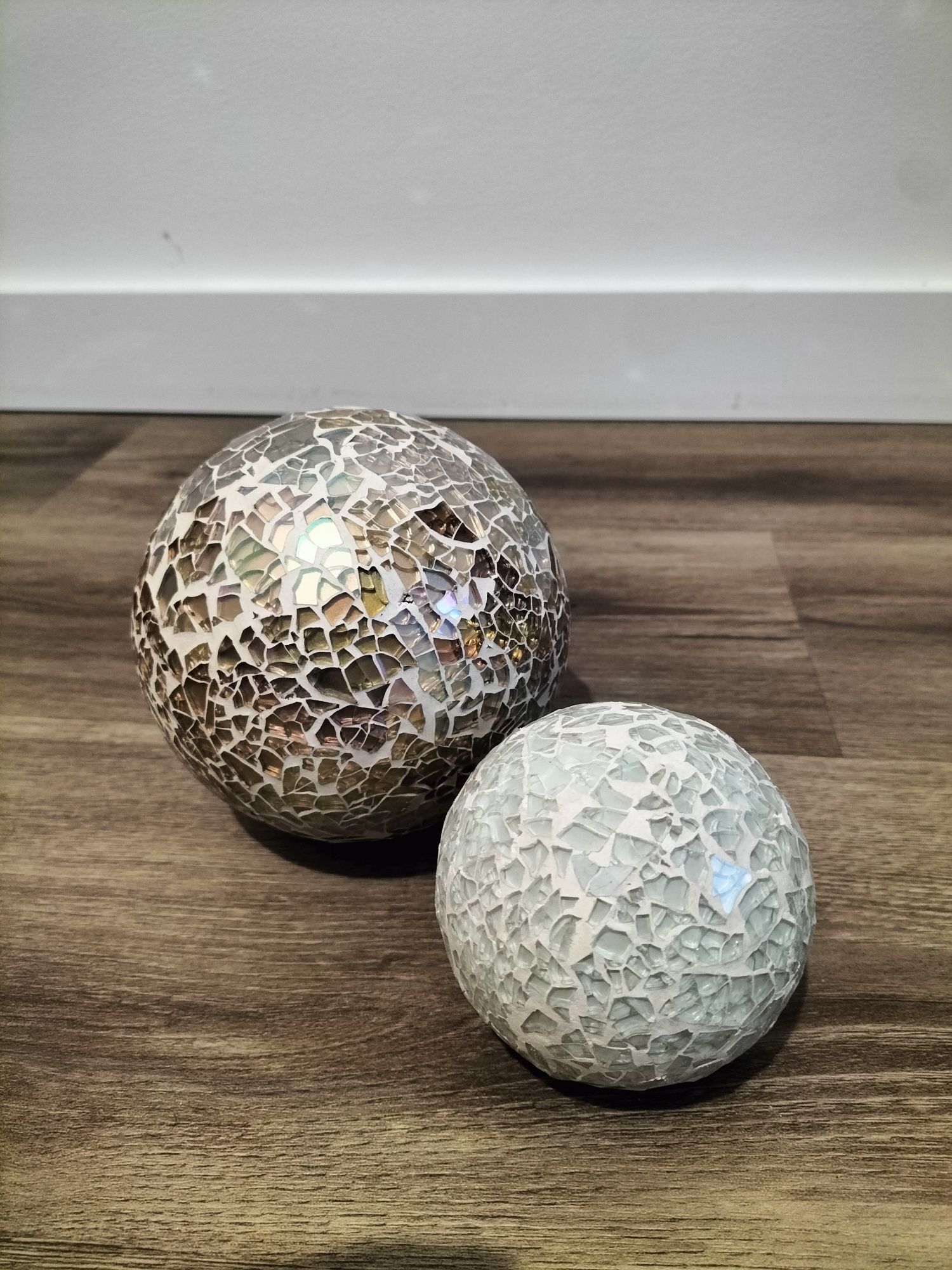 Bolas decorativas vidradas