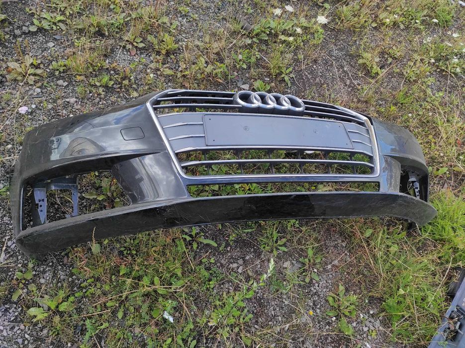 Audi A4 B9 brillantschwarz 2015-19 zderzak przedni FV dostawa