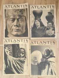 Gazeta Atlantis 1933 - 1936 r historyczna 4 szt