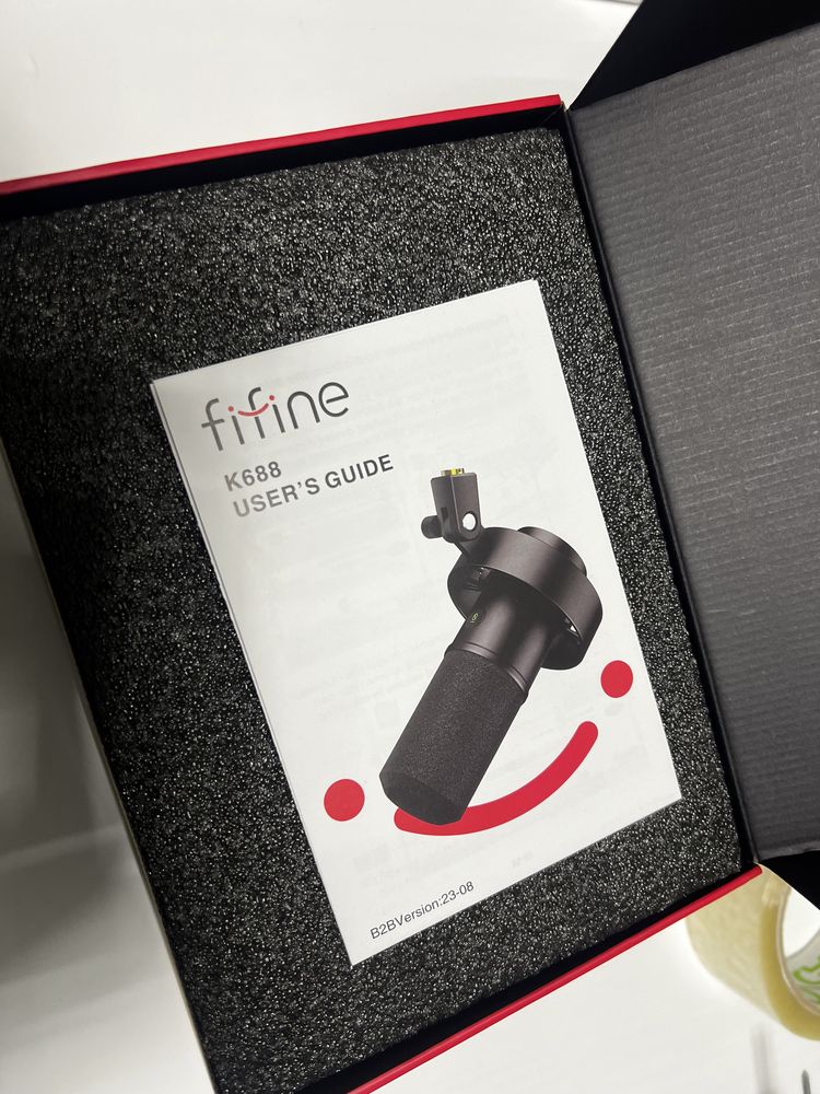Мікрофон Fifine K688 ігровий для стріму та підкастів