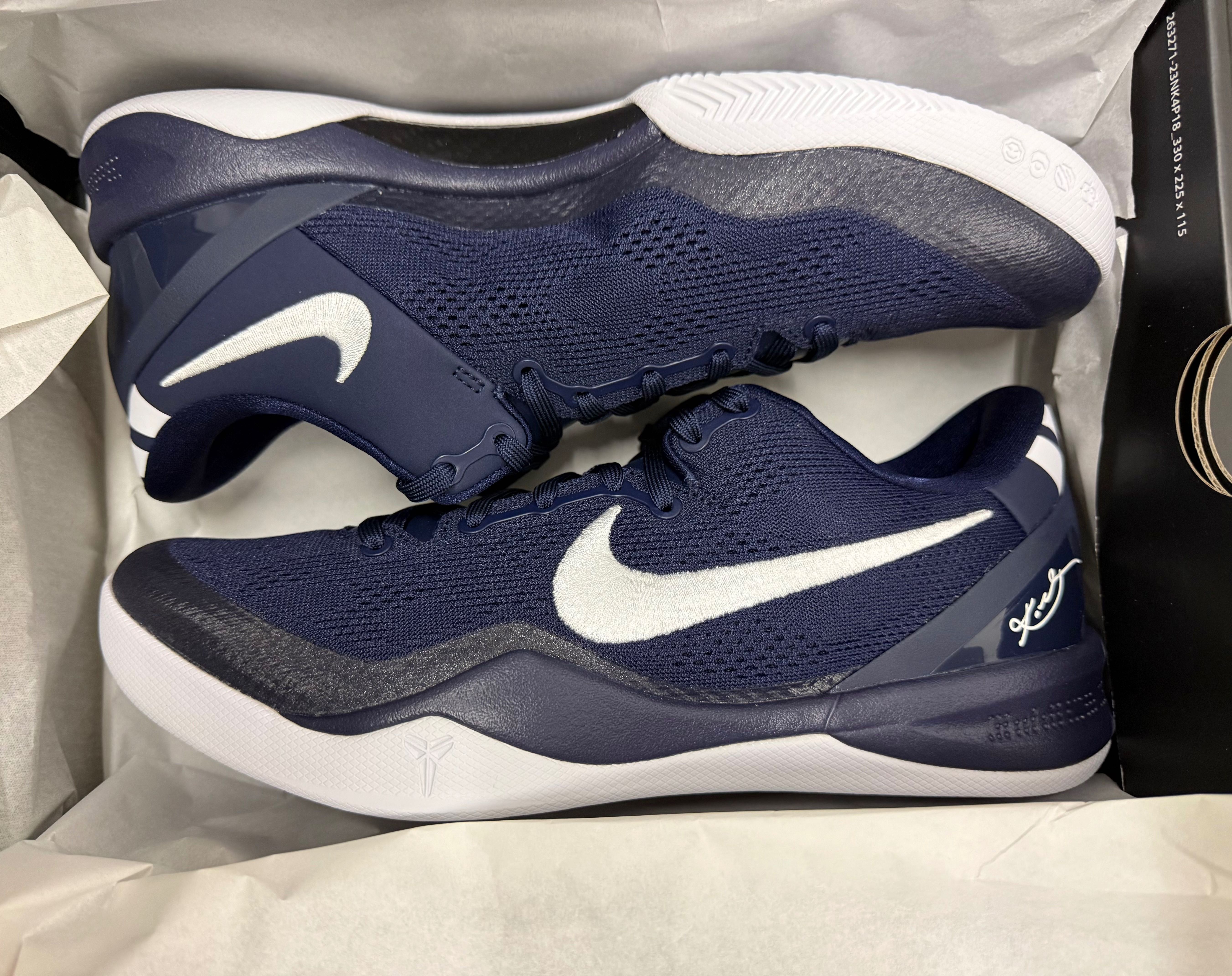 Nike Kobe VIII Protro Navy - Novos - 43 ou 9.5