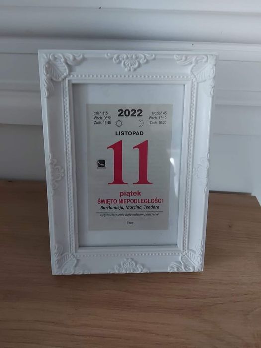 KARTKA Z KALENDARZA 2017- 2025 urodziny ślub wesele chrzest preze