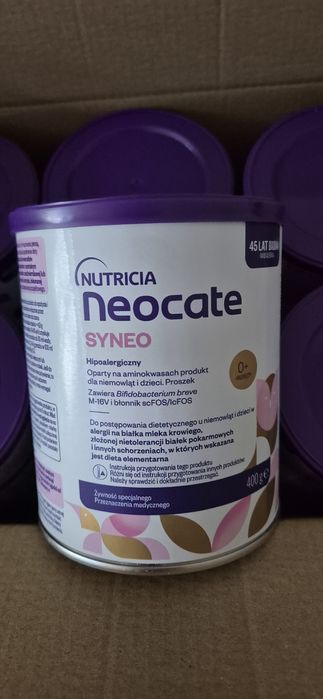 12 x neocate syneo dla dzieci 0+