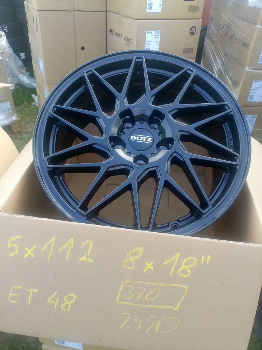 Nowe felgi aluminiowe DOTZ 5x112 et48 8jx18 audi seat VW Skoda Mercede