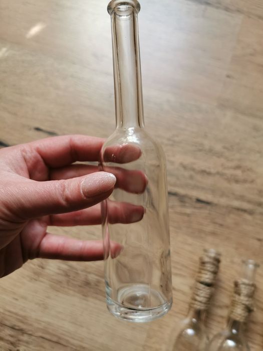 Zestaw 5 szklanych butelek 100ml