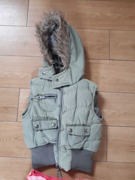 zestaw  110-116cm 5-6 lat Minnie  Mause bezrękawnik i spodnie dresowe