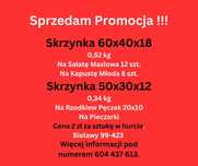 Skrzynki plastikowe sprzedam 2 zł szt